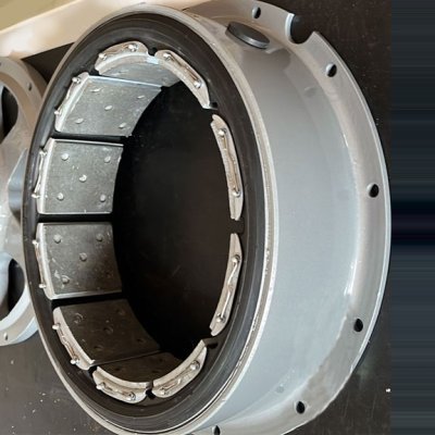 Embreagem Pneumática Radial Ventilada